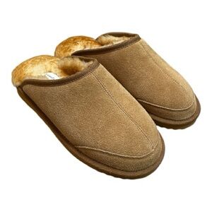 Sheepskin Scuff Slippers by the Vermont Country Store